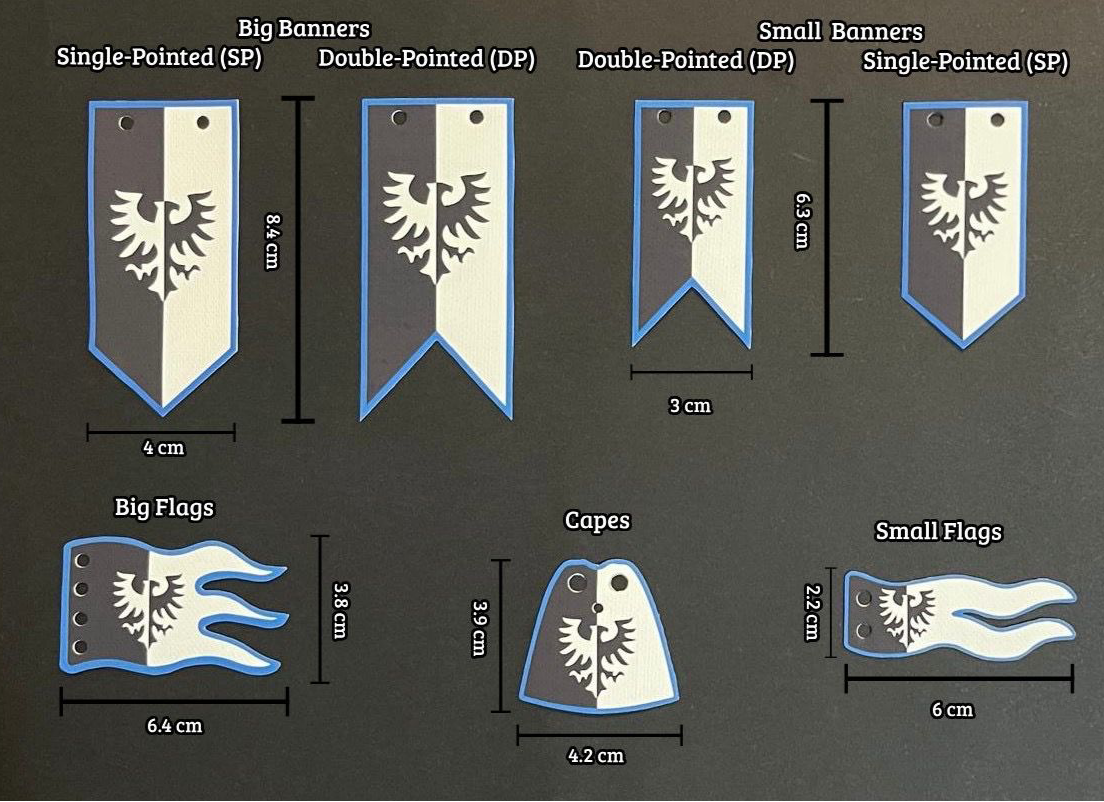 Small Banners Single-Pointed